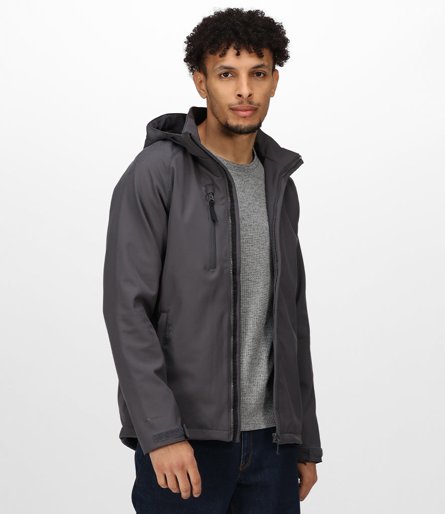 Embroidered Softshell Work Jacket