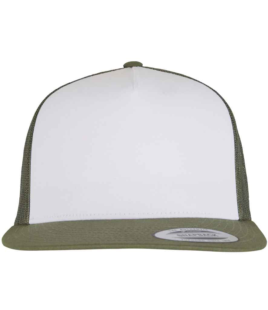 F6006W Olive Green/White/Loden Front