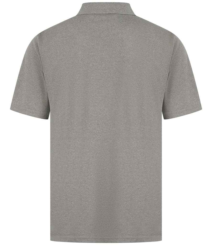 H475 Heather Grey Back