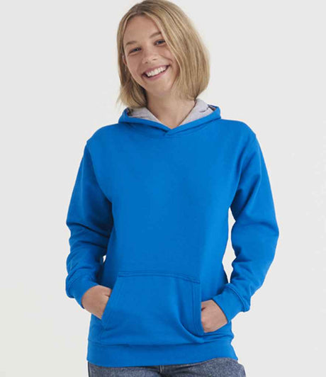 JH003B Sapphire Blue/Heather Grey Model