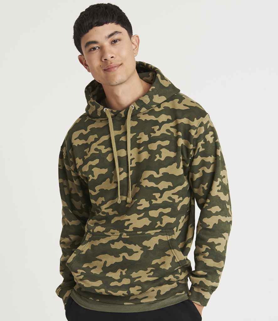 AWDis Camo Hoodie | Green Camo – Cobra Workwear