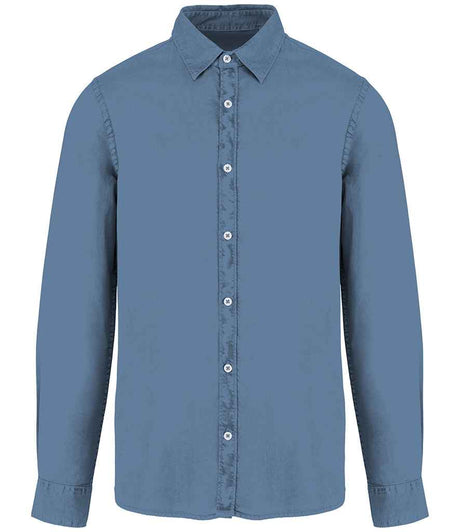 NS502 Washed Cool Blue Front