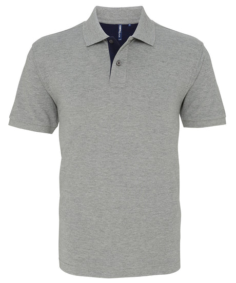 Asquith & Fox Men’s Classic Fit Contrast Polo Shirt