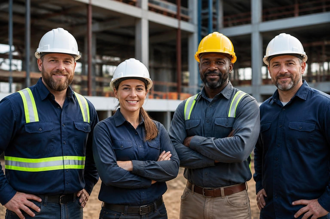 Construction Work Shirts with Logo: A Complete Guide