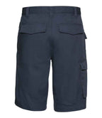 Russell Workwear Poly/Cotton Shorts | French Navy