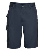Russell Workwear Poly/Cotton Shorts | French Navy