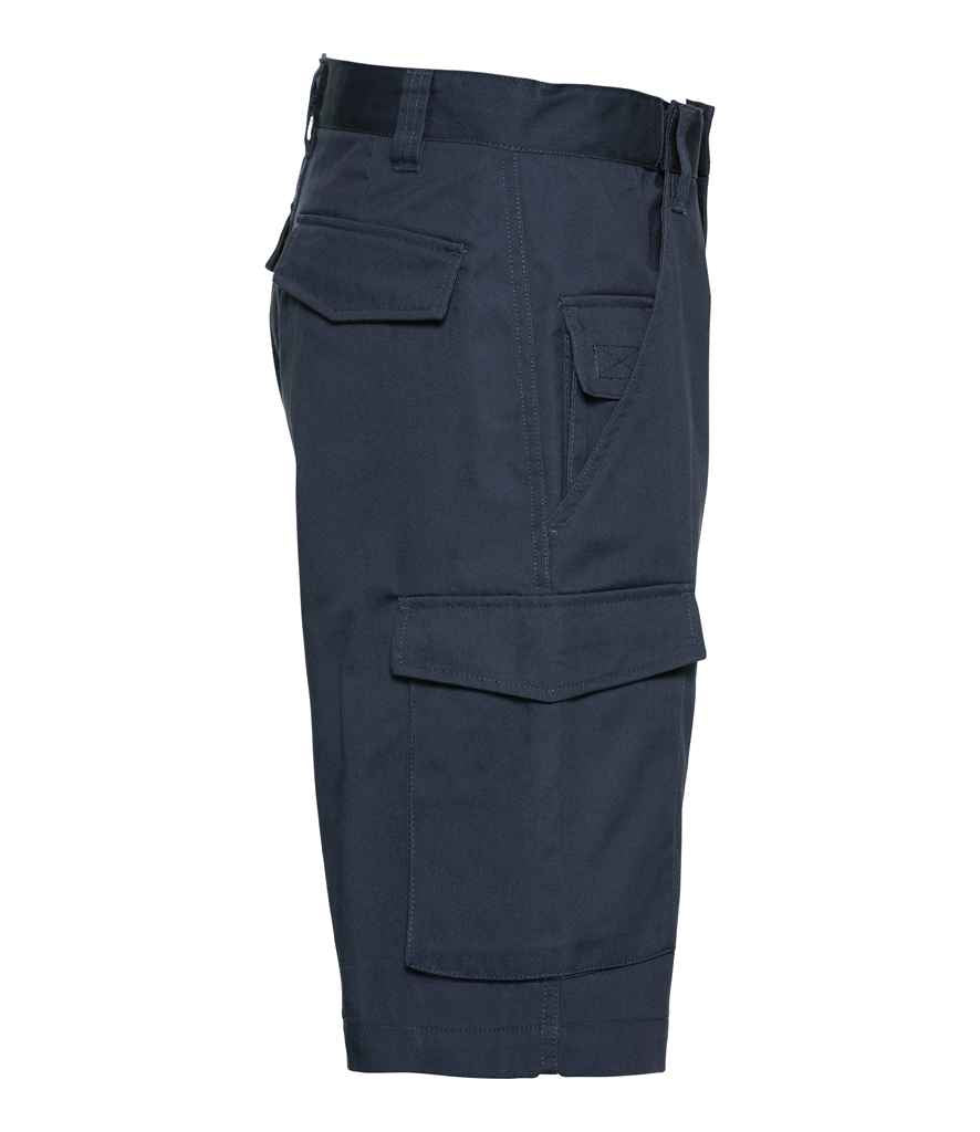 Russell Workwear Poly/Cotton Shorts | French Navy