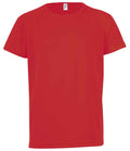 SOL'S Kids Sporty T-Shirt | Red