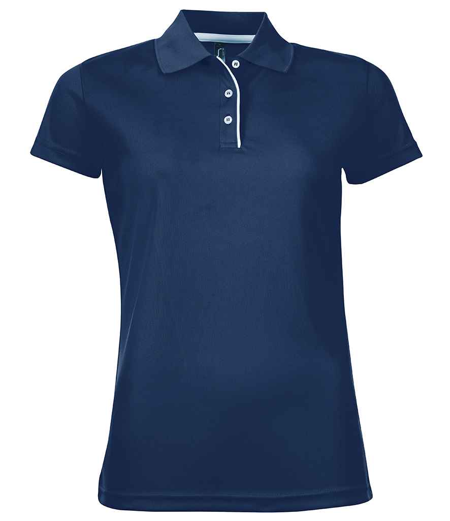 SOL'S Ladies Performer Piqué Polo Shirt | French Navy