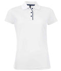 SOL'S Ladies Performer Piqué Polo Shirt | White