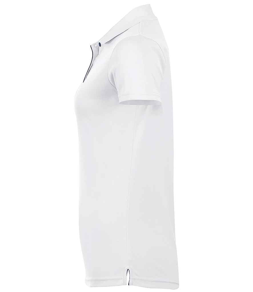 SOL'S Ladies Performer Piqué Polo Shirt | White