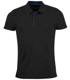 SOL'S Performer Piqué Polo Shirt | Black