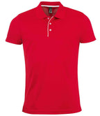 SOL'S Performer Piqué Polo Shirt | Red