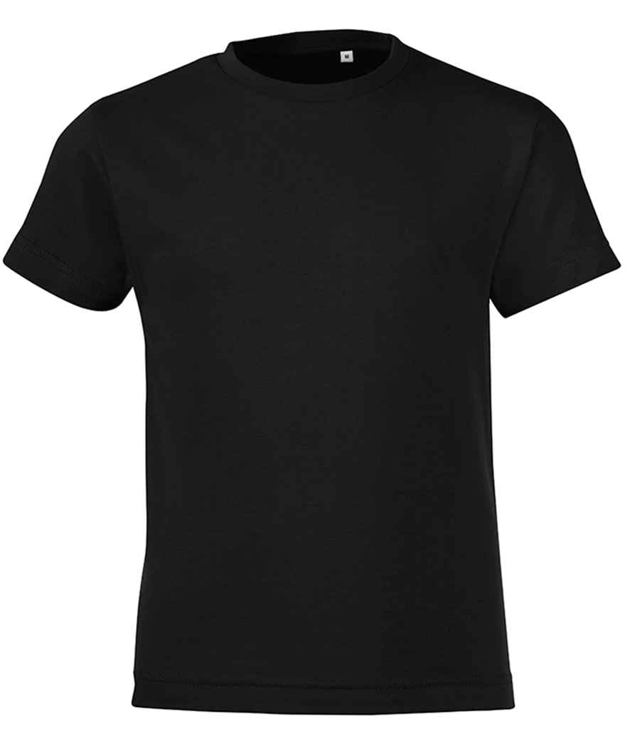 SOL'S Kids Regent Fit T-Shirt | Deep Black