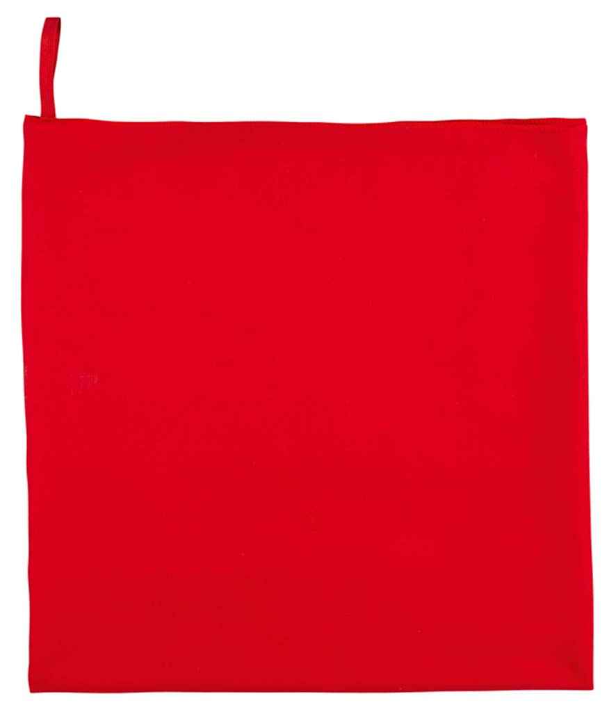 SOL'S Atoll 50 Microfibre Hand Towel | Red