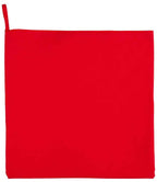 SOL'S Atoll 70 Microfibre Bath Towel | Red
