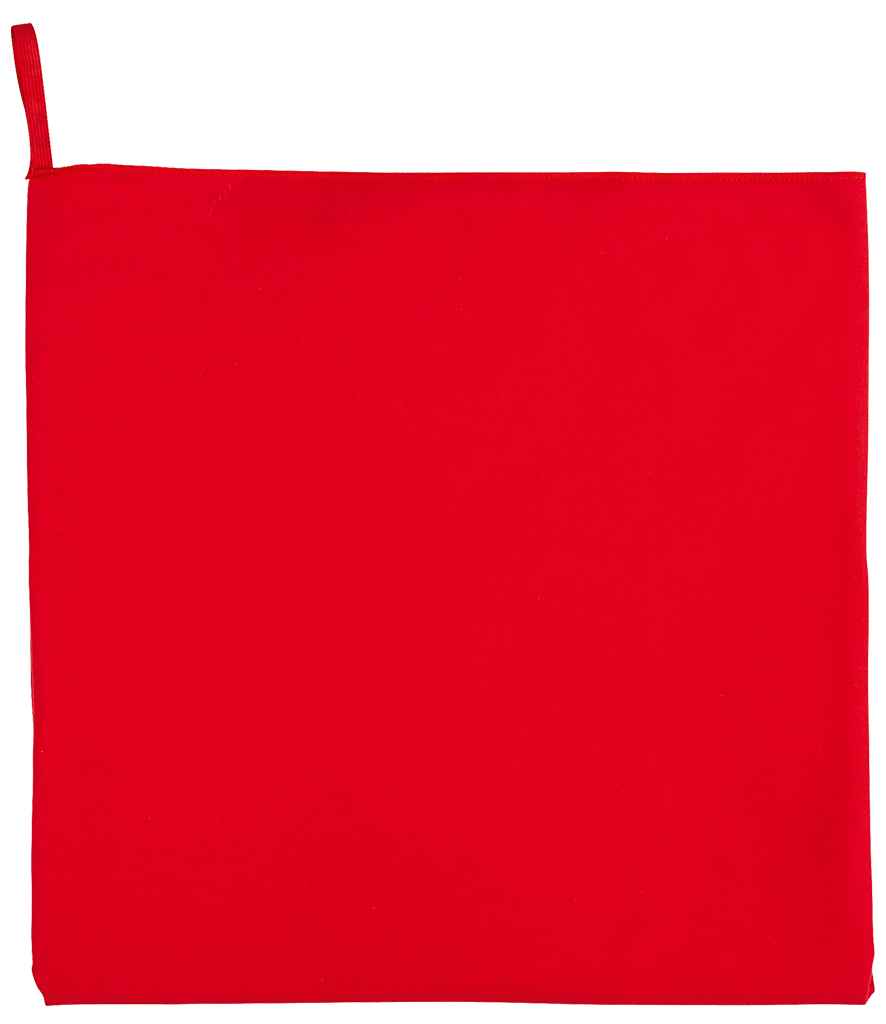 SOL'S Atoll 70 Microfibre Bath Towel | Red