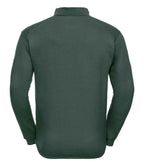 Russell Heavy Duty Collar Sweatshirt | Bottle Green