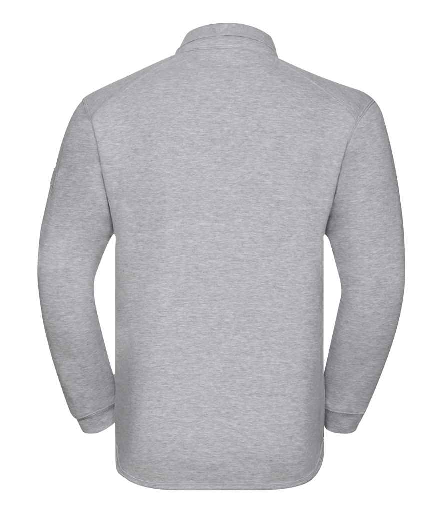 Russell Heavy Duty Collar Sweatshirt | Light Oxford