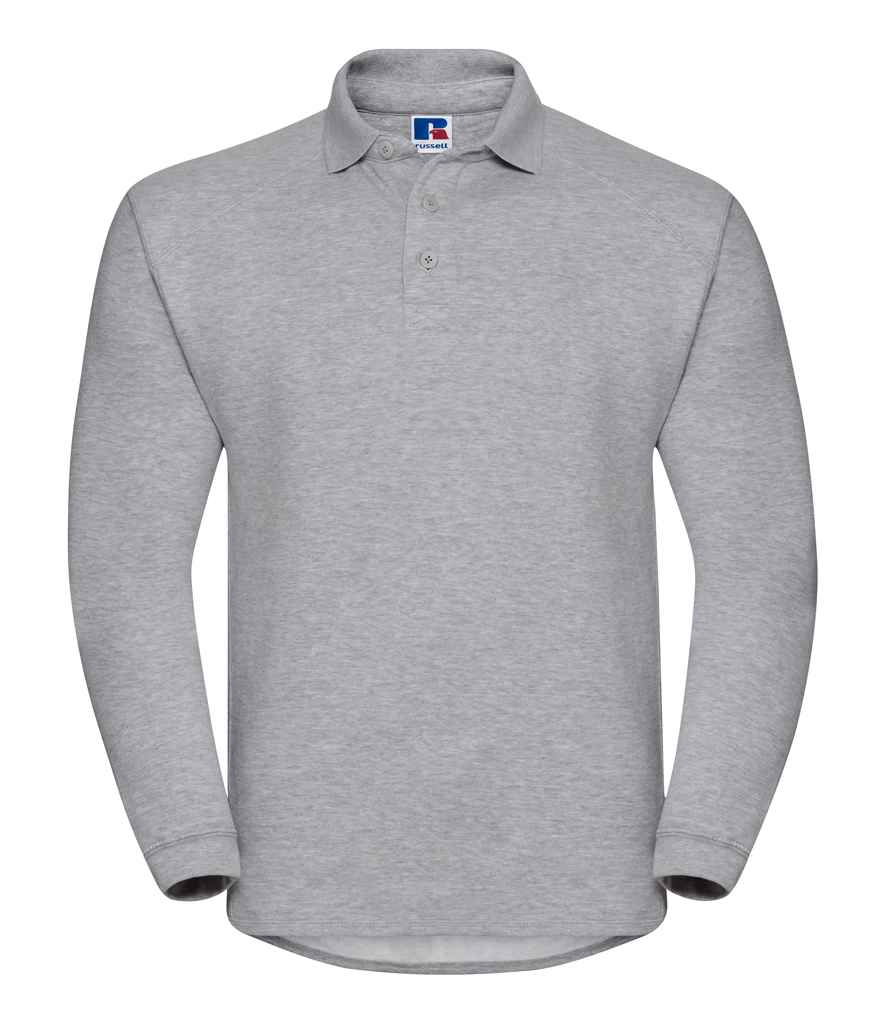Russell Heavy Duty Collar Sweatshirt | Light Oxford