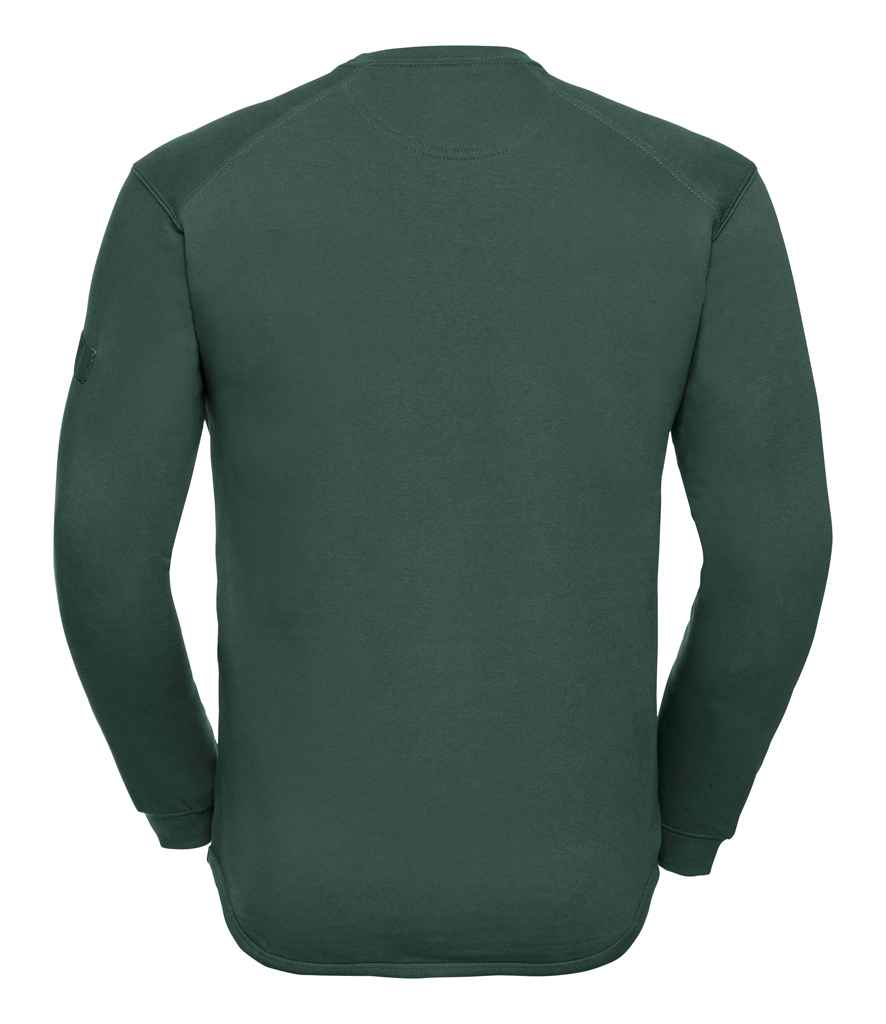 Russell Heavyweight Sweatshirt | Bottle Green
