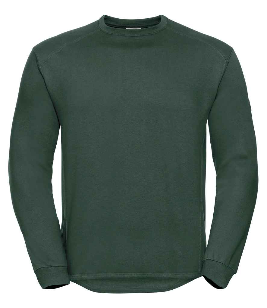 Russell Heavyweight Sweatshirt | Bottle Green
