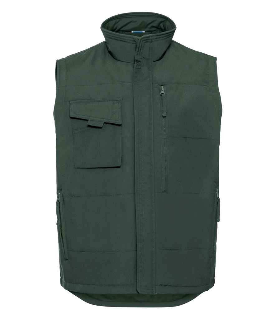 Russell Gilet | Bottle Green