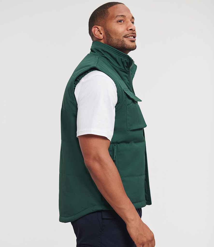 Russell Gilet | Bottle Green