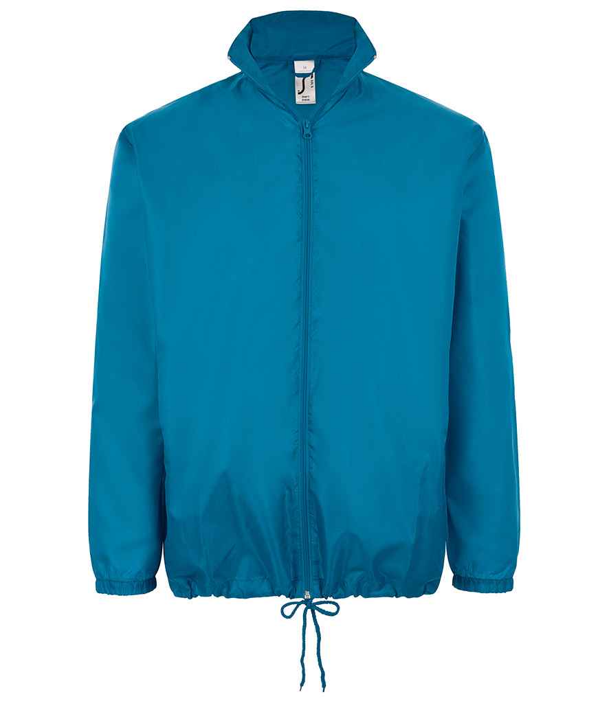 SOL'S Unisex Shift Windbreaker Jacket | Aqua