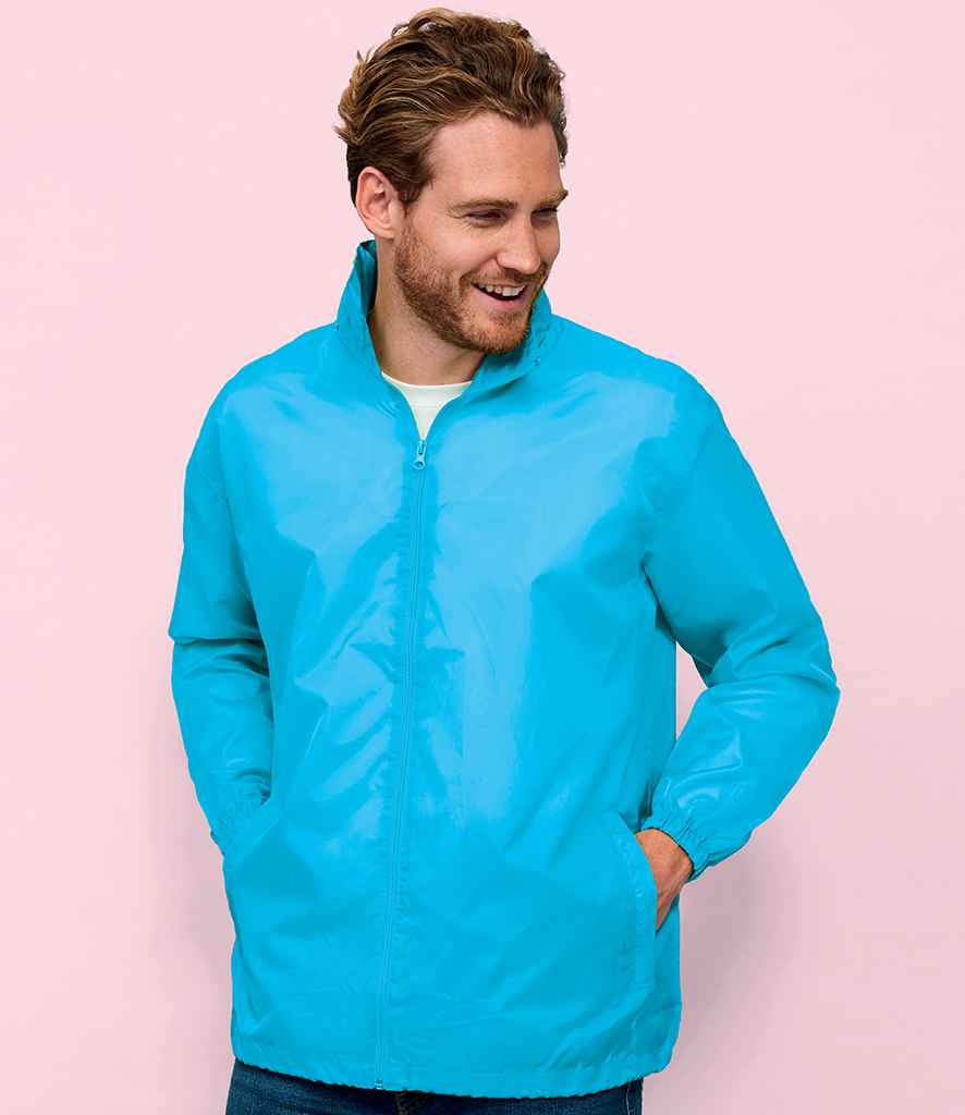 SOL'S Unisex Shift Windbreaker Jacket | Aqua