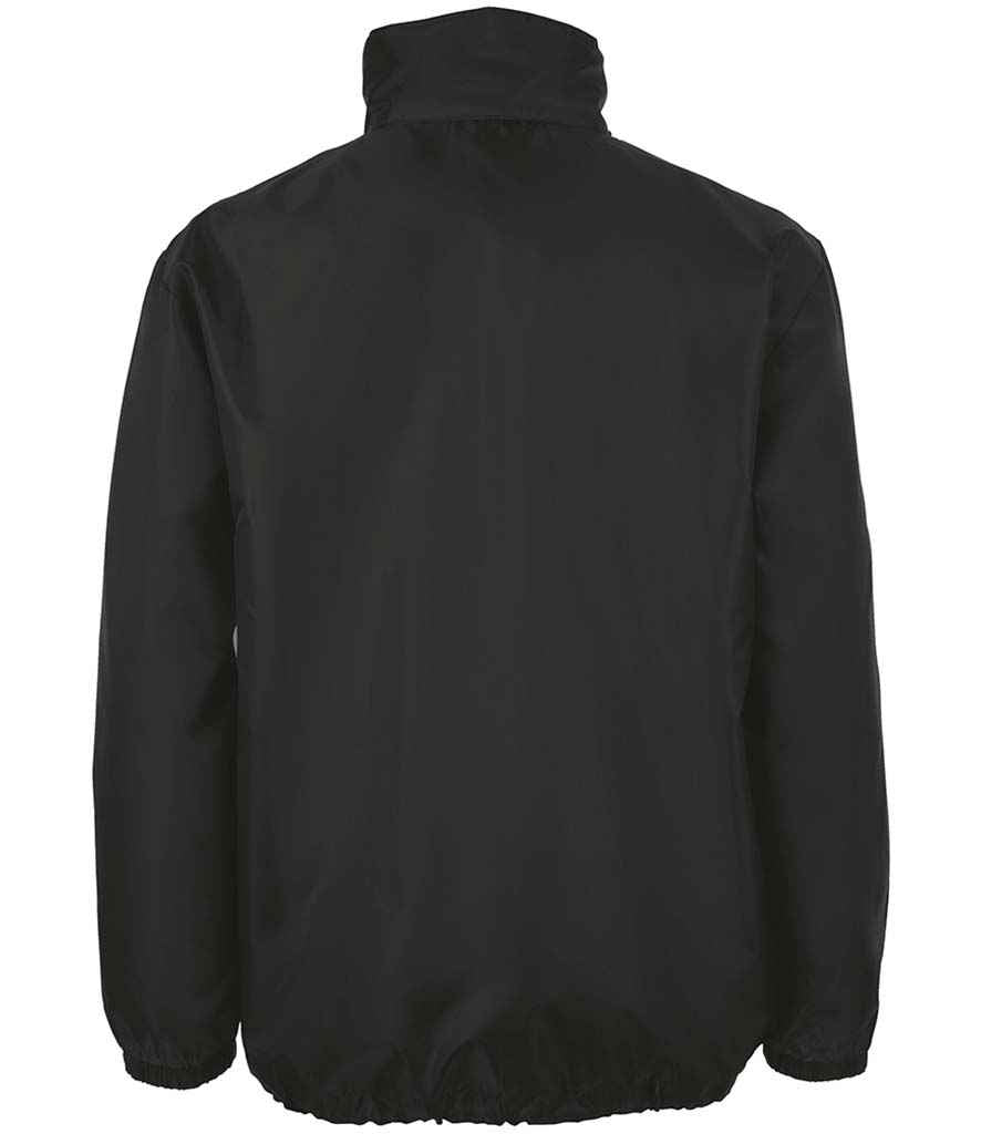 SOL'S Unisex Shift Windbreaker Jacket | Black