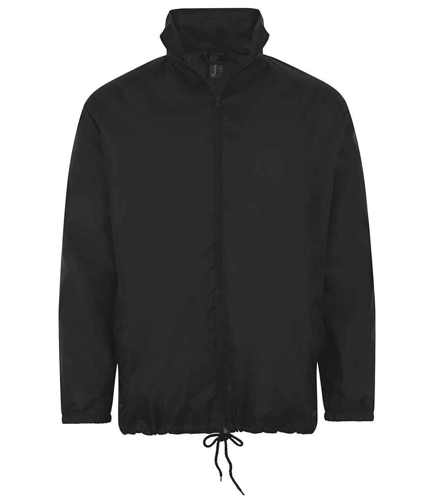 SOL'S Unisex Shift Windbreaker Jacket | Black