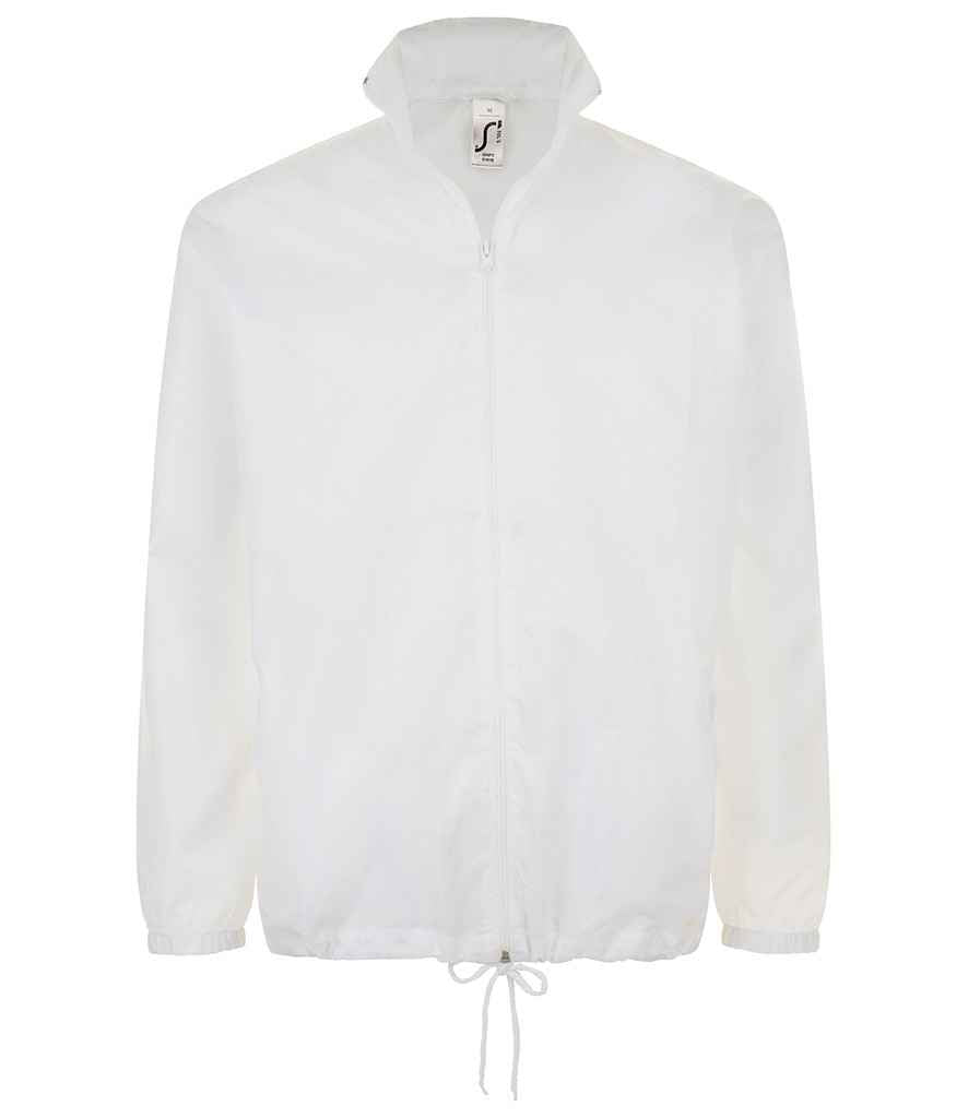 SOL'S Unisex Shift Windbreaker Jacket | White