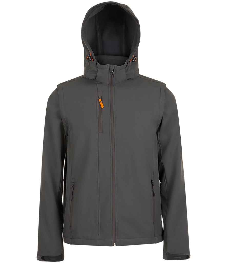 SOL'S Transformer Pro Soft Shell Jacket | Charcoal