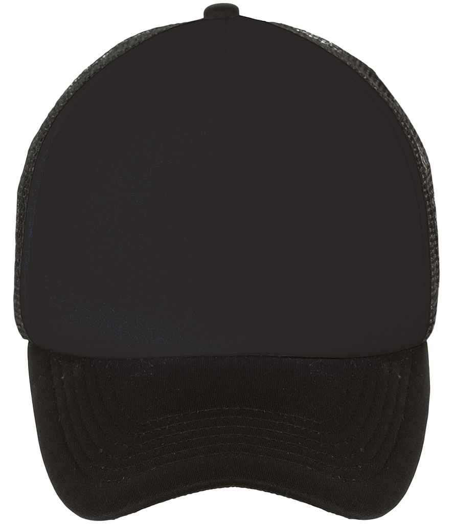 SOL'S Bubble Contrast Cap | Black
