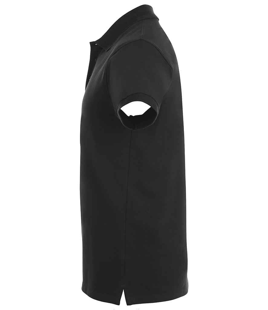 SOL'S Phoenix Piqué Polo Shirt | Black