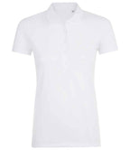 SOL'S Ladies Phoenix Piqué Polo Shirt | White