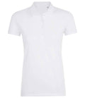 SOL'S Ladies Phoenix Piqué Polo Shirt | White