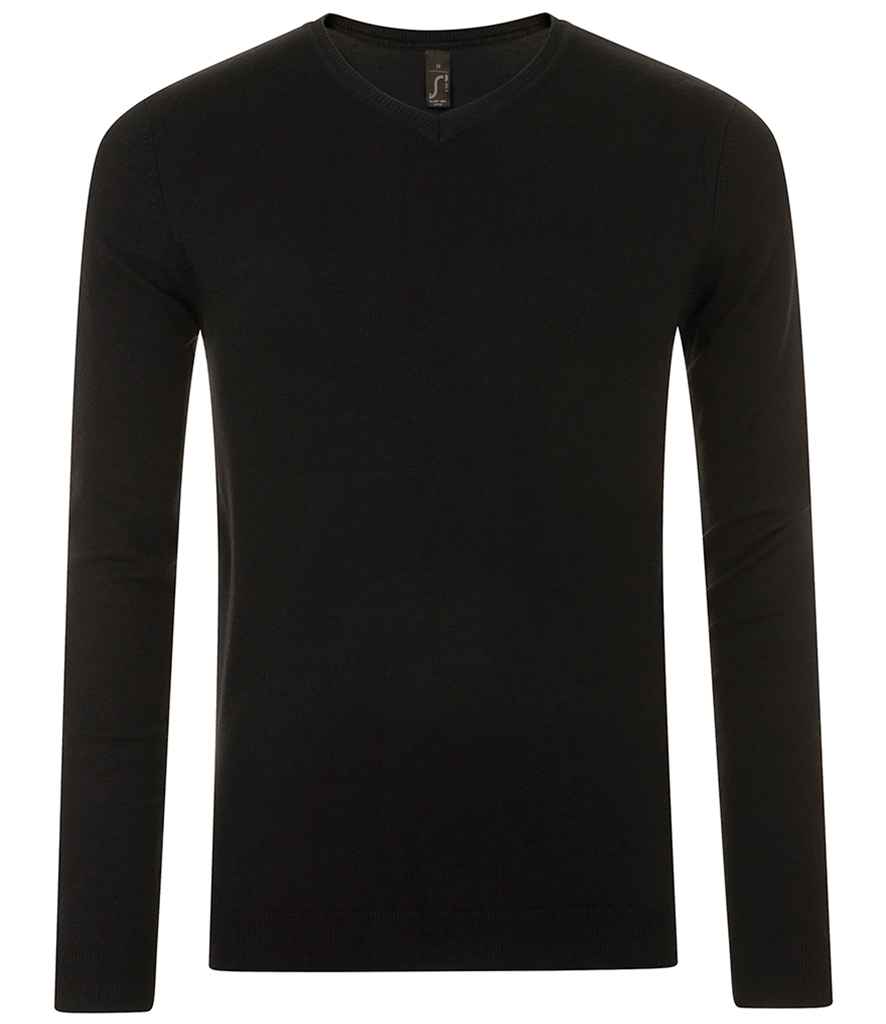SOL'S Glory V Neck Sweater | Black