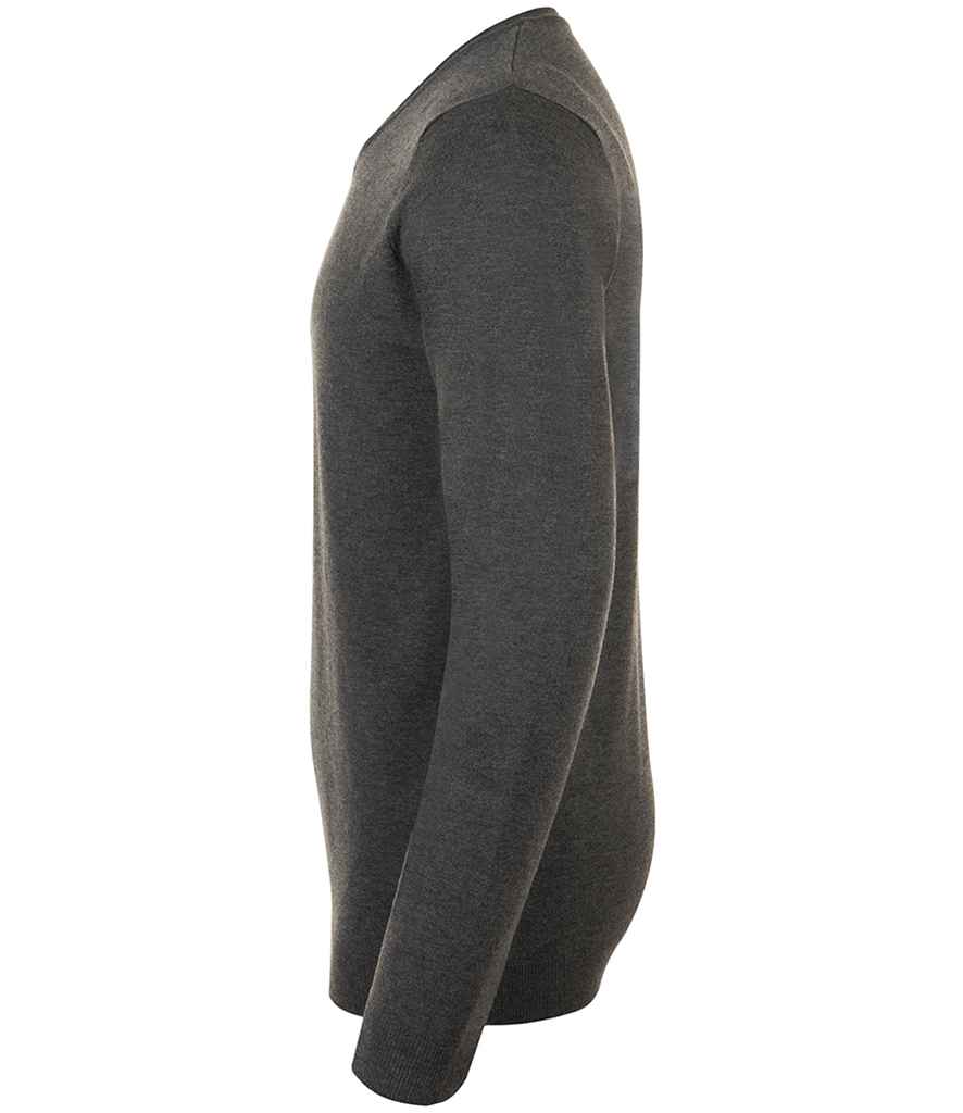 SOL'S Glory V Neck Sweater | Charcoal Marl