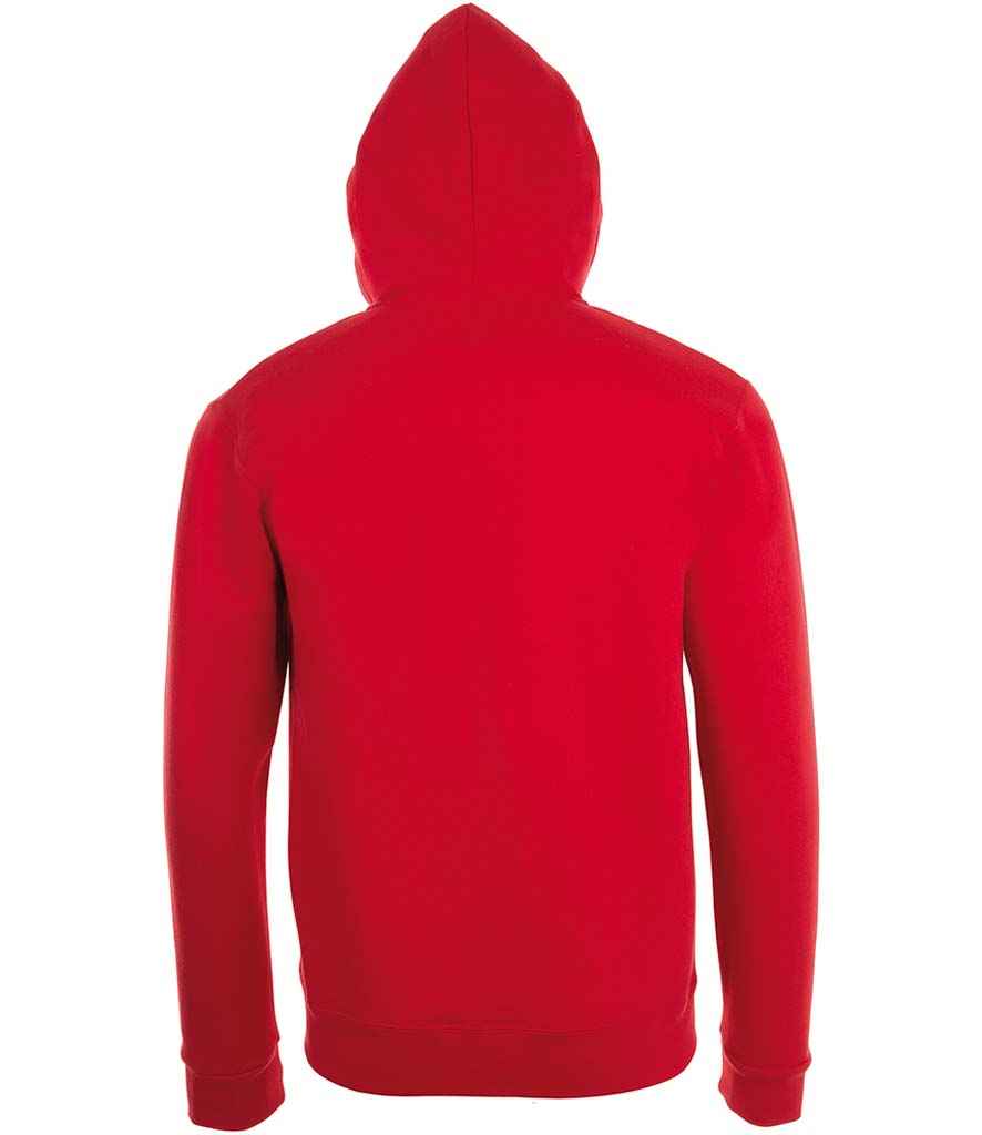 SOL'S Stone Zip Hooded Sweatshirt | Red