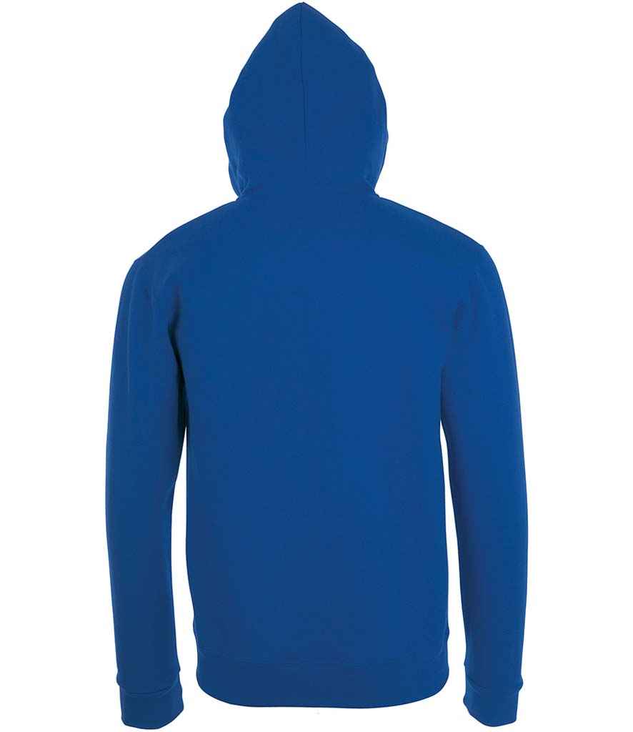 SOL'S Stone Zip Hooded Sweatshirt | Royal Blue