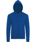 SOL'S Stone Zip Hooded Sweatshirt | Royal Blue