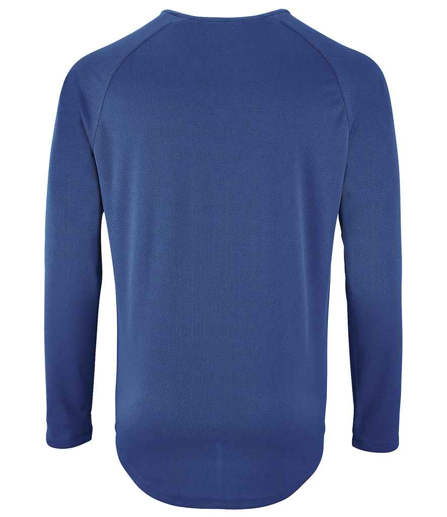 SOL'S Sporty Long Sleeve Performance T-Shirt | Royal Blue
