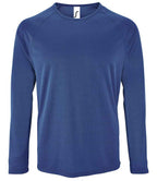 SOL'S Sporty Long Sleeve Performance T-Shirt | Royal Blue