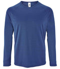SOL'S Sporty Long Sleeve Performance T-Shirt | Royal Blue