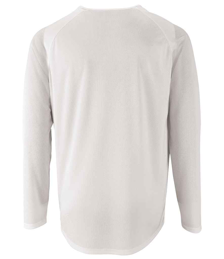 SOL'S Sporty Long Sleeve Performance T-Shirt | White