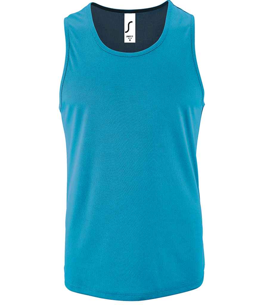 SOL'S Sporty Performance Tank Top | Aqua