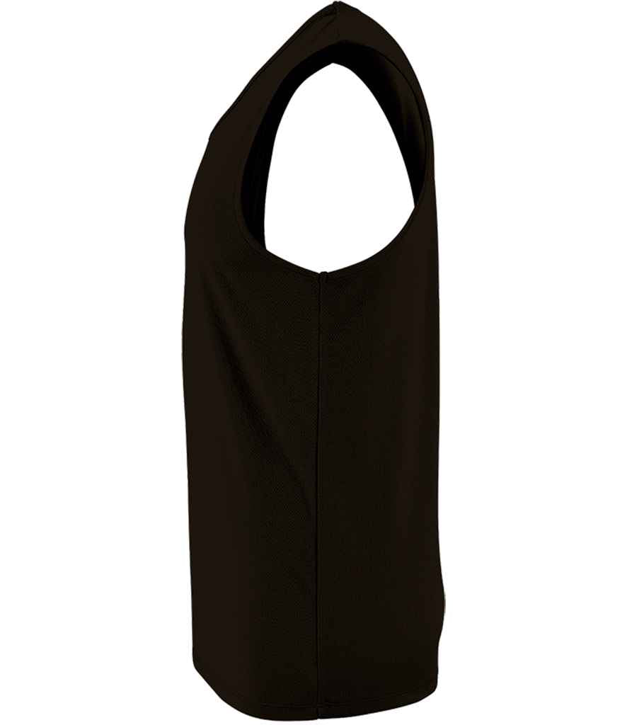 SOL'S Sporty Performance Tank Top | Black
