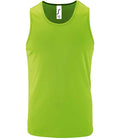 SOL'S Sporty Performance Tank Top | Neon Green